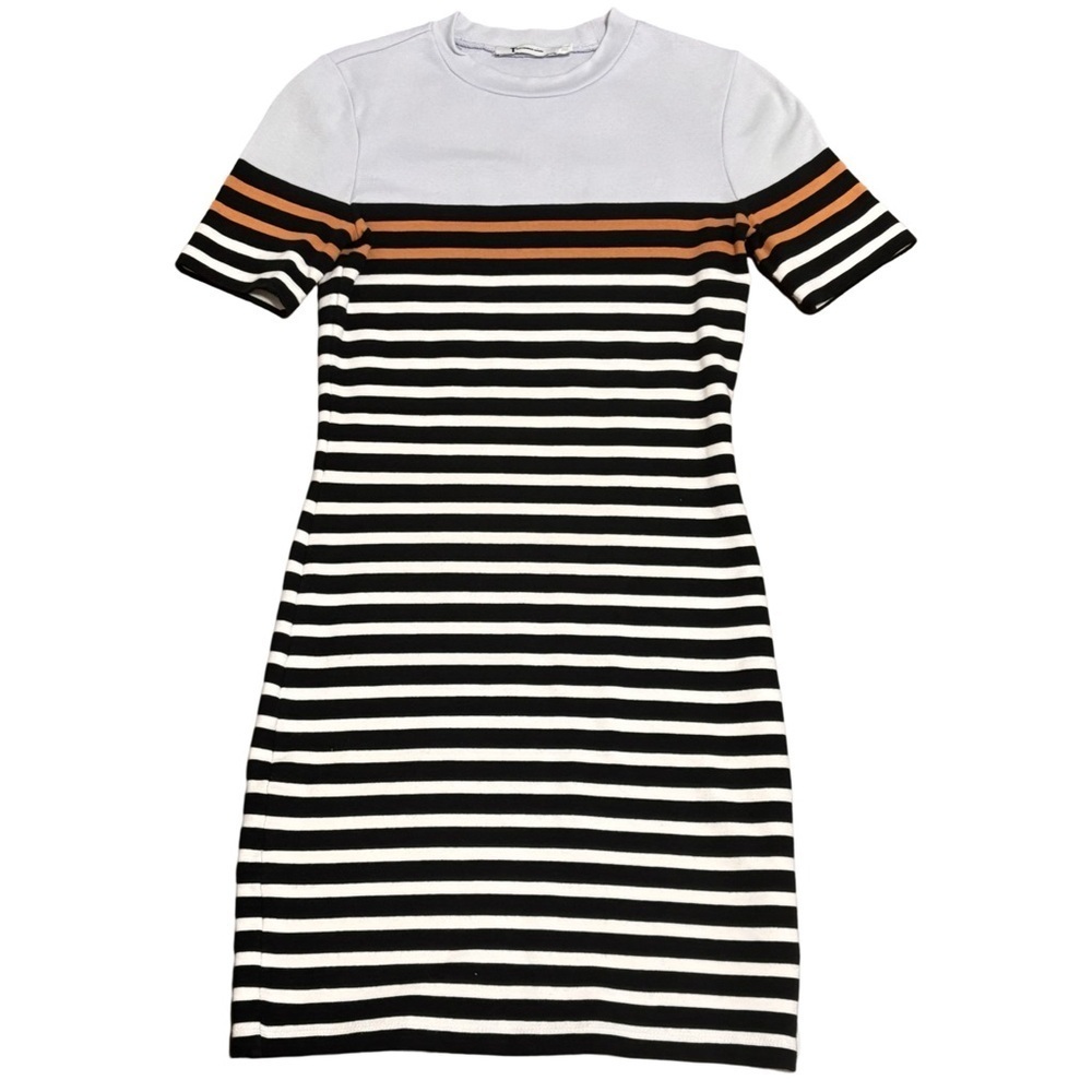 T By Alexander Wang || Engineered Stripe T-Shirt … - image 3